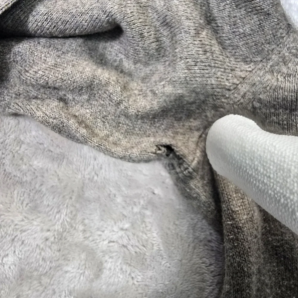 BANANA REPUBLIC Mens Medium Premium Luxe Yarn Crew Neck Gray Sweater